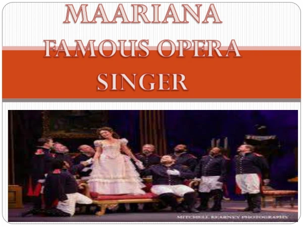 Famous Singer Opera Maariana