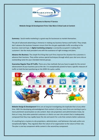 Digital marketing company - slide 1