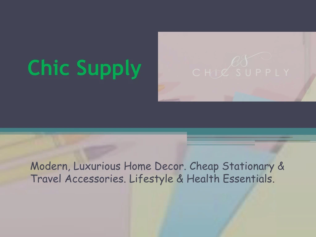 chic supply