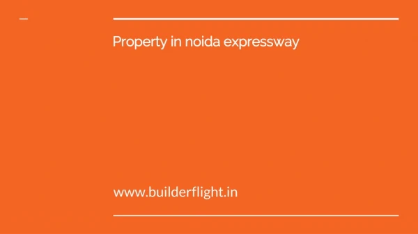 property in noida expressway