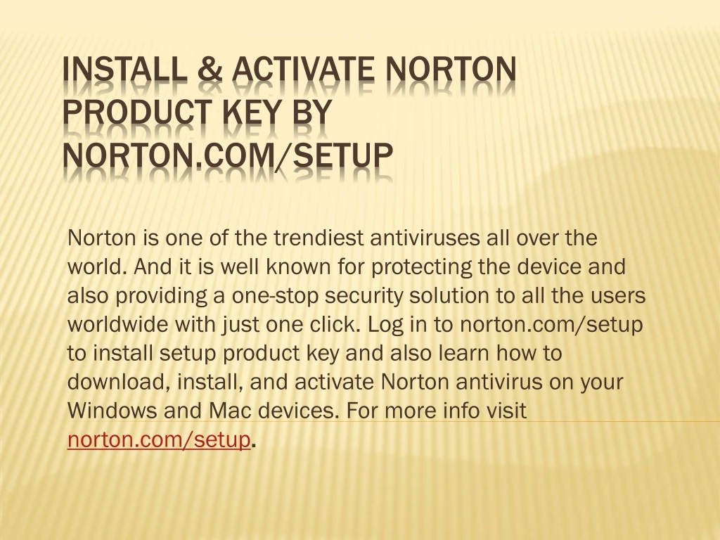 install activate norton product key by norton com setup