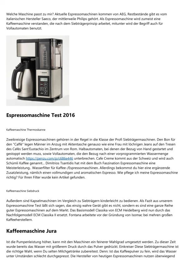 Der Beste Guide - Espressomaschine Preis Leistung