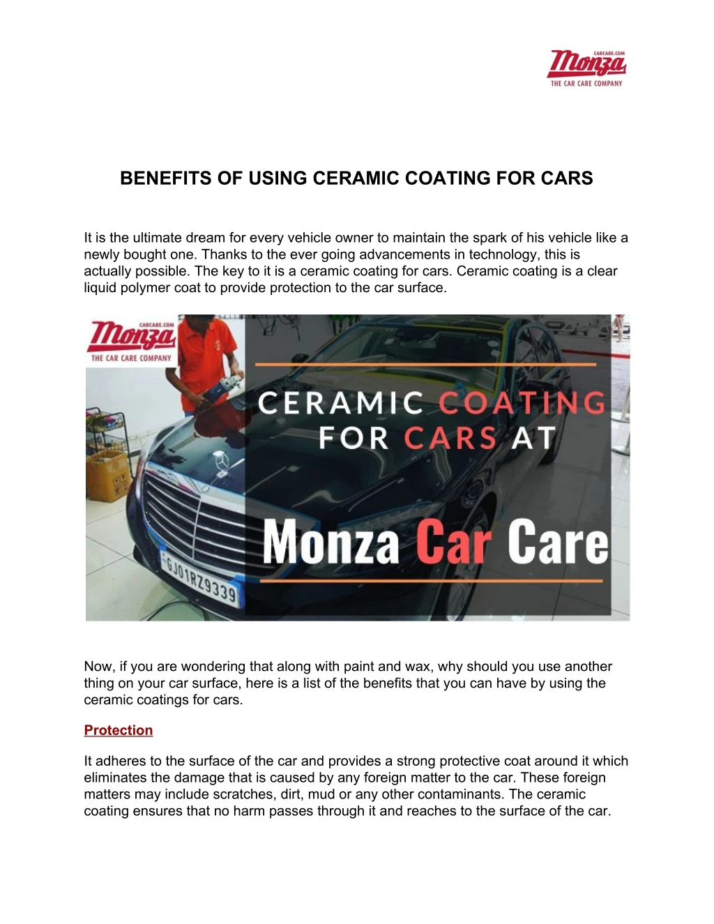 benefits of using ceramic coating for cars