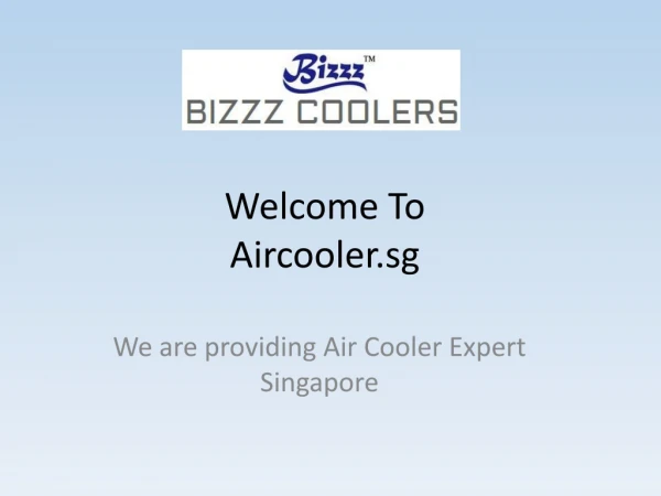 Cooler Fan supplier Singapore