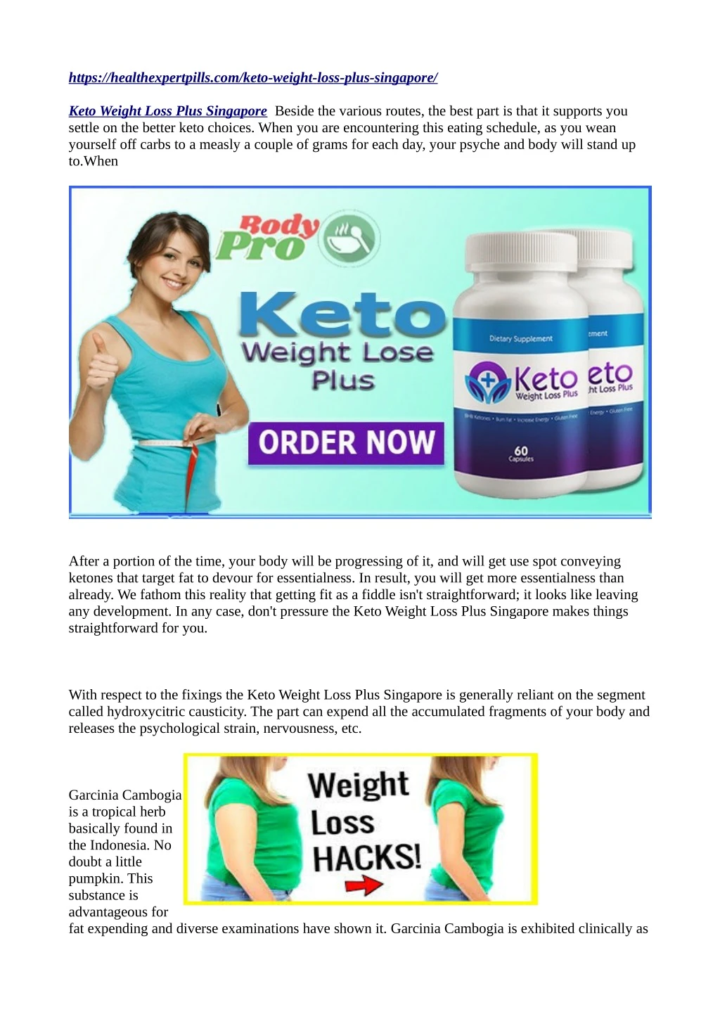https healthexpertpills com keto weight loss plus