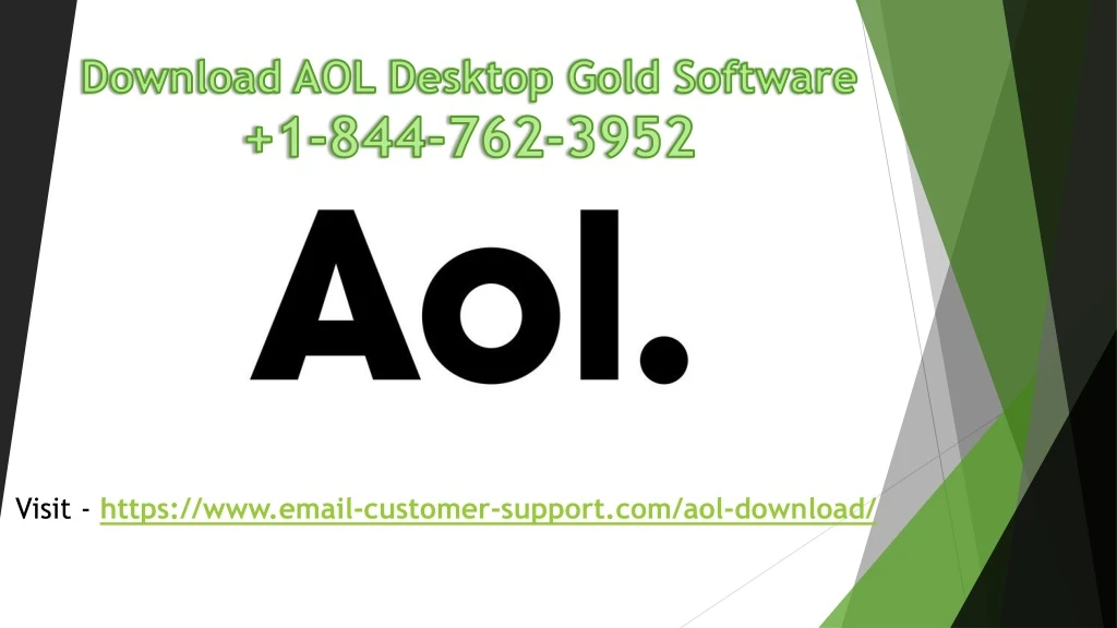 download aol desktop gold software 1 844 762 3952