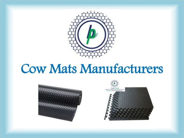 Cow Mats Manufacturers