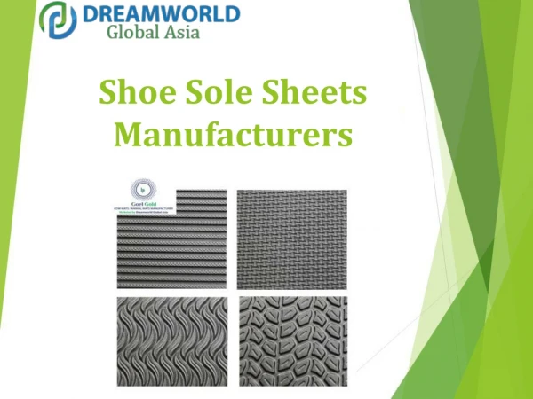 Shoe Sole Sheets Manufacturers