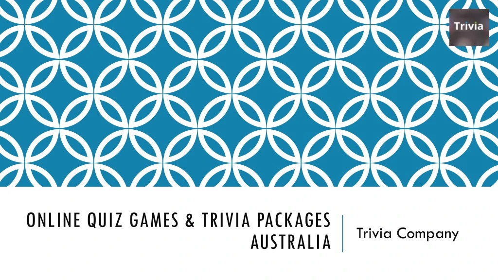 online quiz games trivia packages