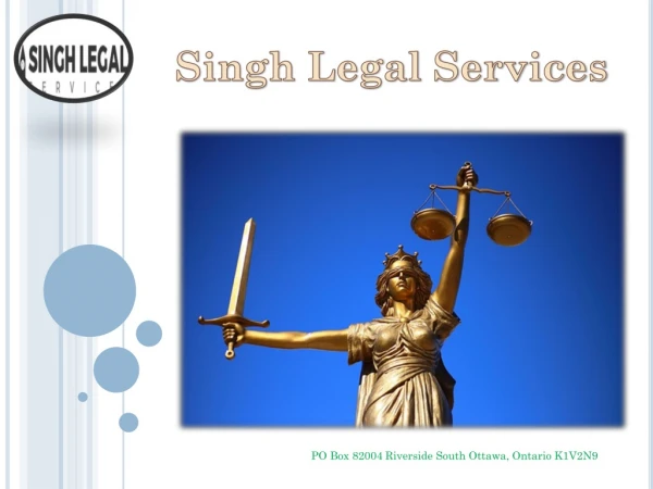 Criminal Injuries Compensation Ottawa | Singh Legal Services