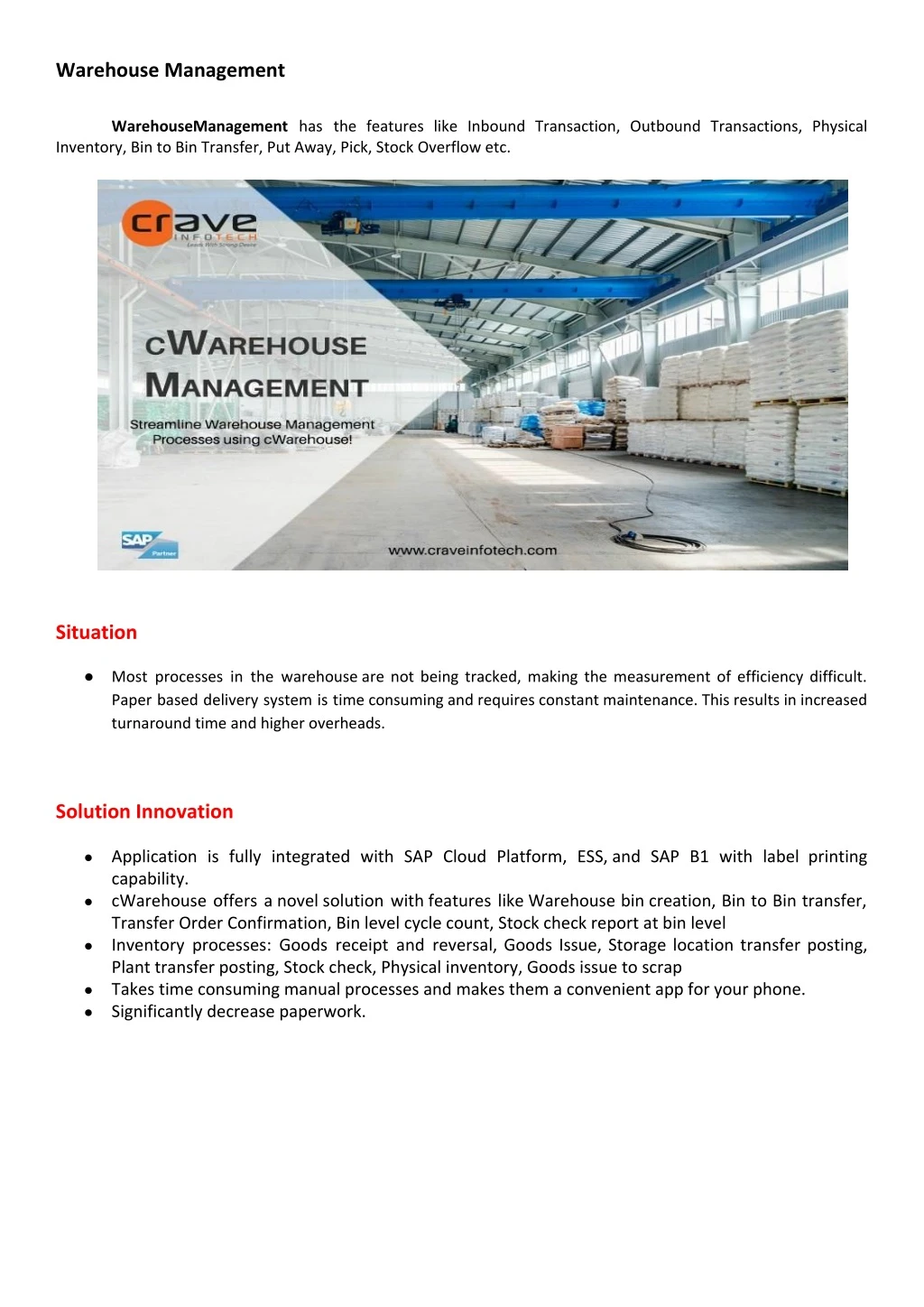 warehouse management warehousemanagement