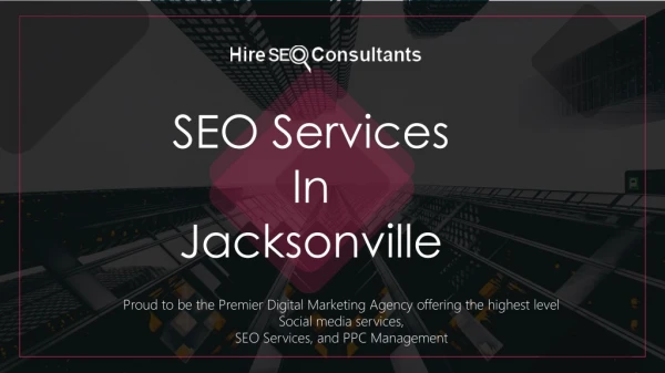 SEO Services In Jacksonville