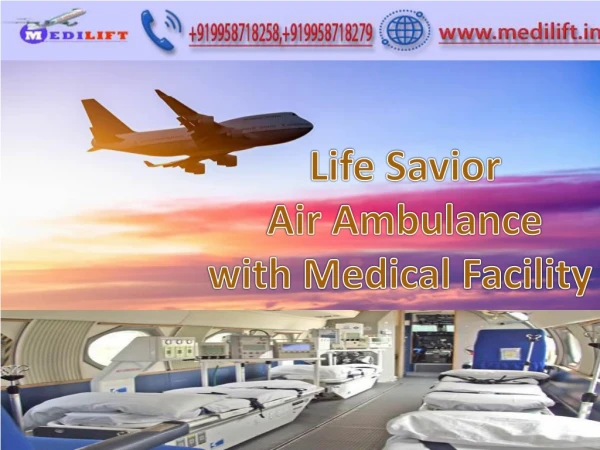 Pick Finest and Secure Air Ambulance Service in Jamshedpur