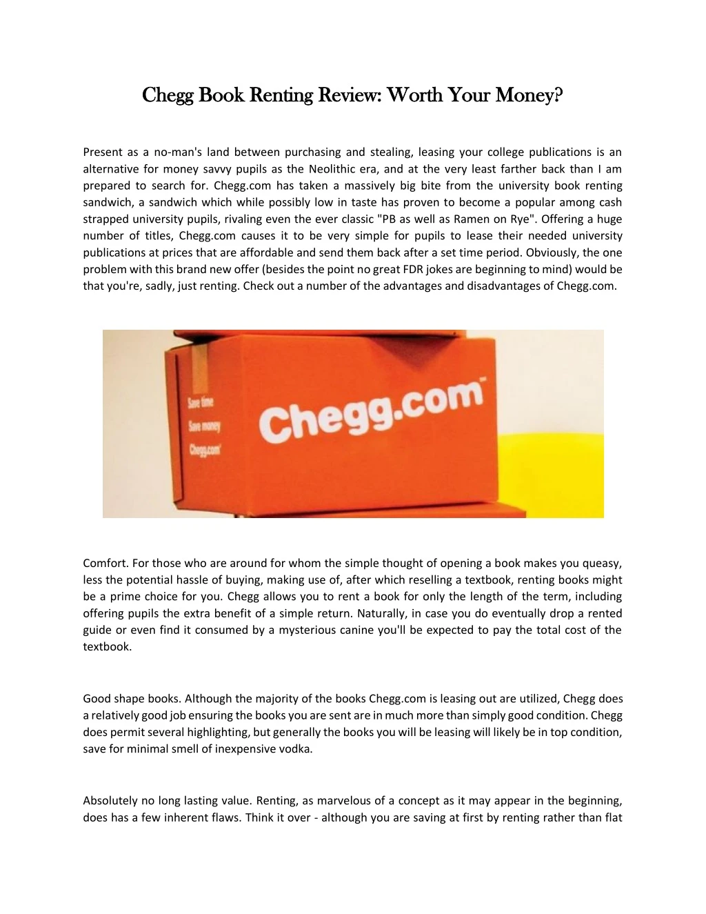 chegg book renting review worth your money chegg