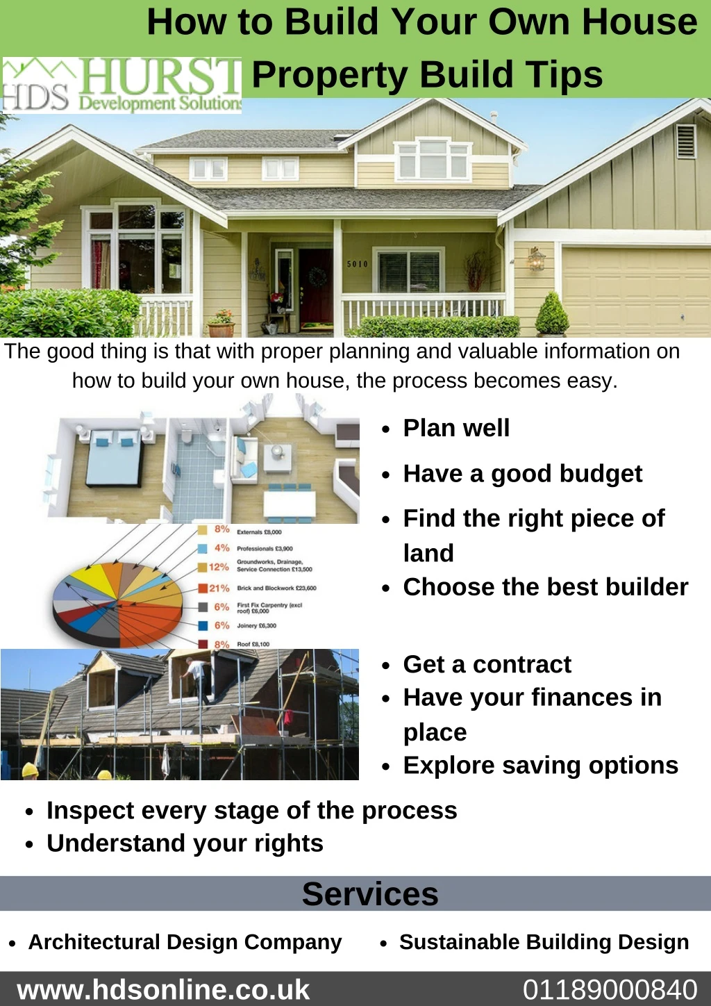 how to build your own house property build tips