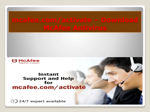 mcafee com activate download m cafee antivirus