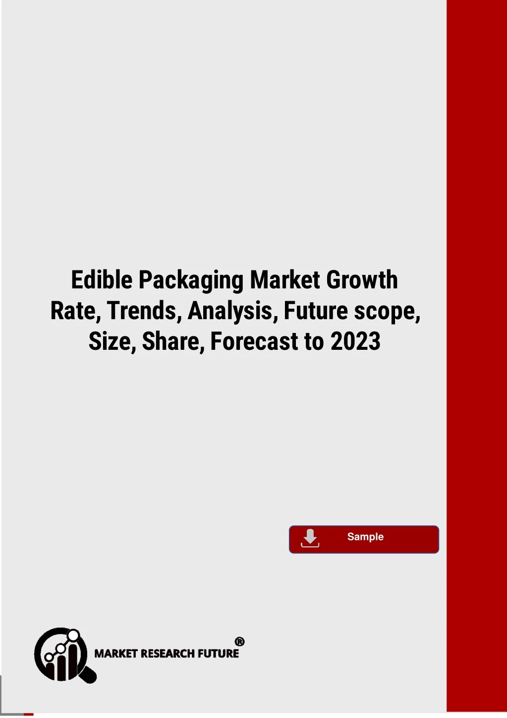 edible packaging market growth rate trends