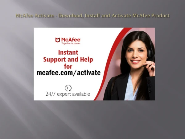 mcafee activate download install and activate mcafee product