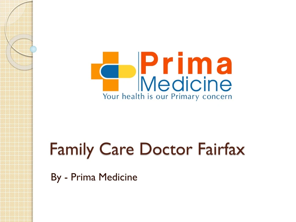 family care doctor fairfax