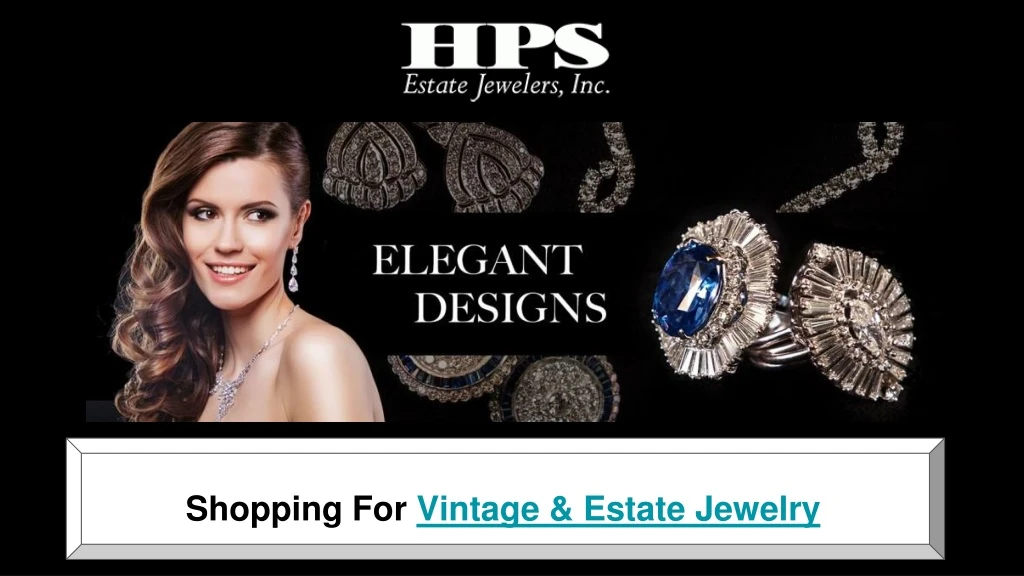 shopping for vintage estate jewelry