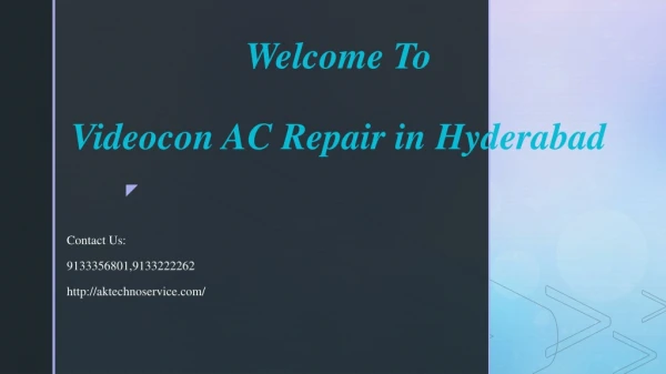 Videocon AC Repair in Hyderabad