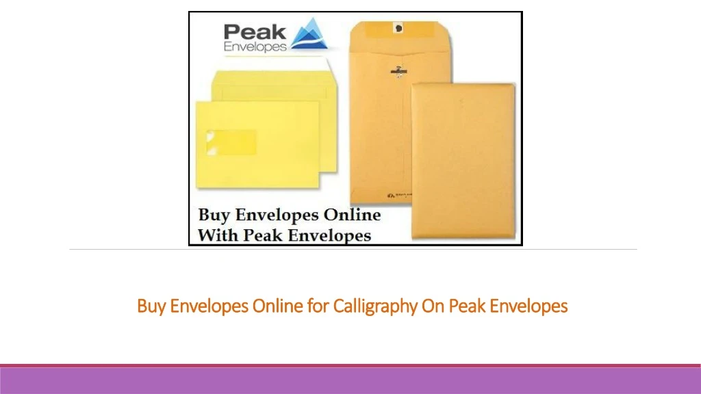 buy envelopes online for calligraphy on peak envelopes