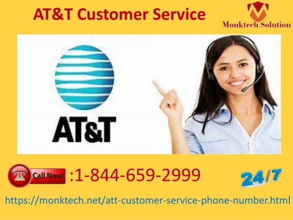 What is AT&T Customer Service? Get your answers here 1-844-659-2999