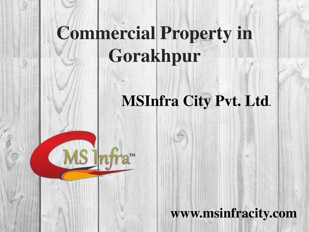 commercial property in gorakhpur