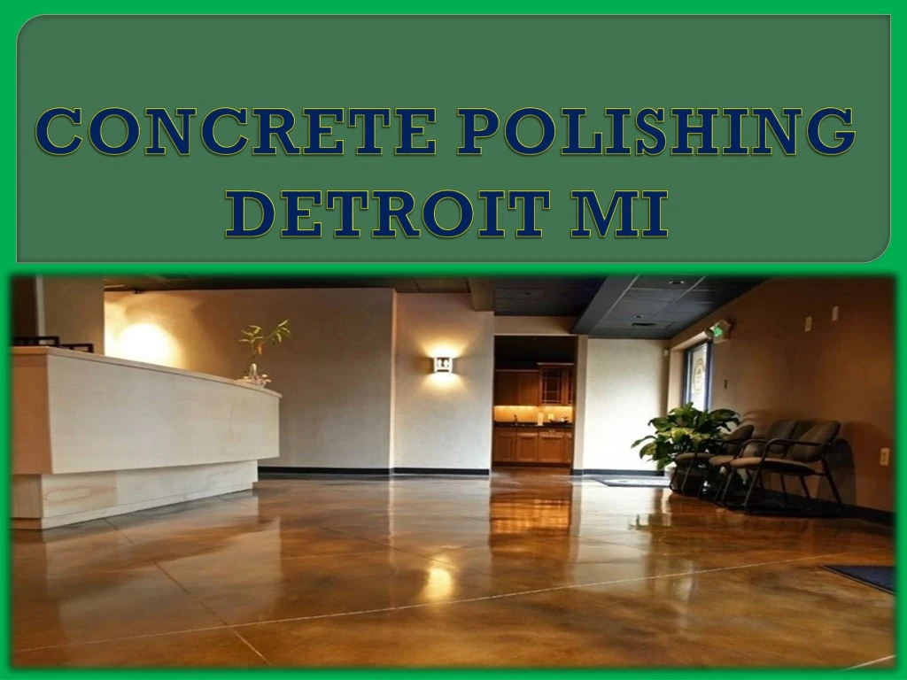 concrete polishing detroit mi