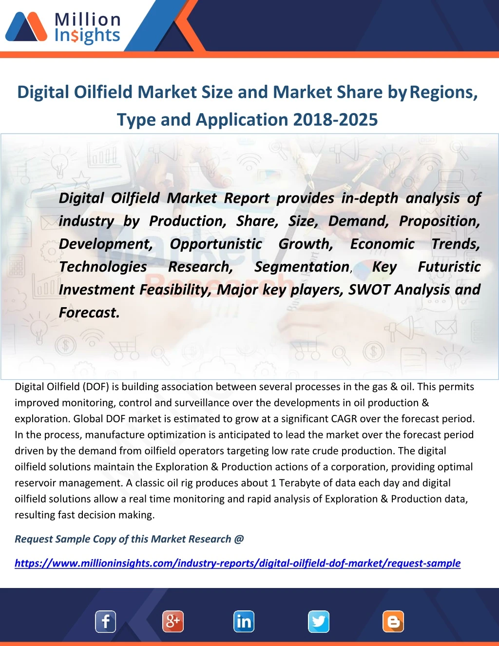 digital oilfield market size and market share