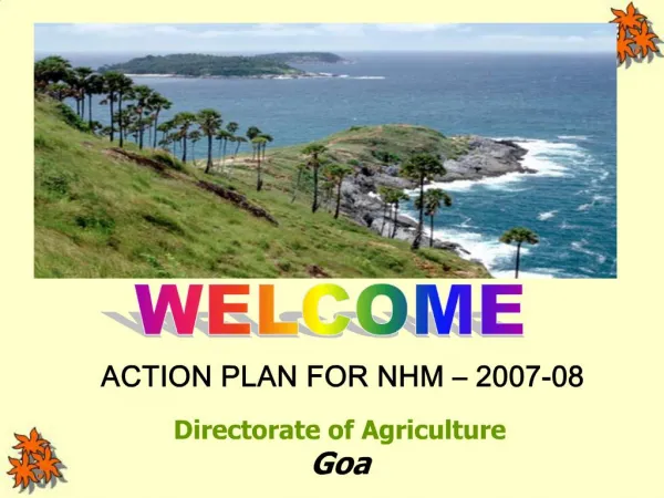 Directorate of Agriculture Goa