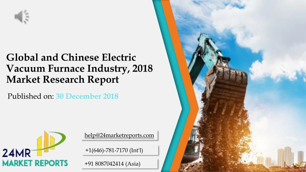 global and chinese electric vacuum furnace industry 2018 market research report