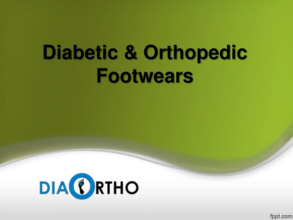 diabetic orthopedic footwears