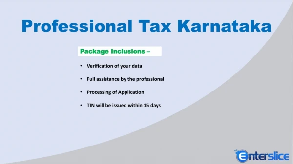 Tax Registration Karnataka Your Way to Success - PPT