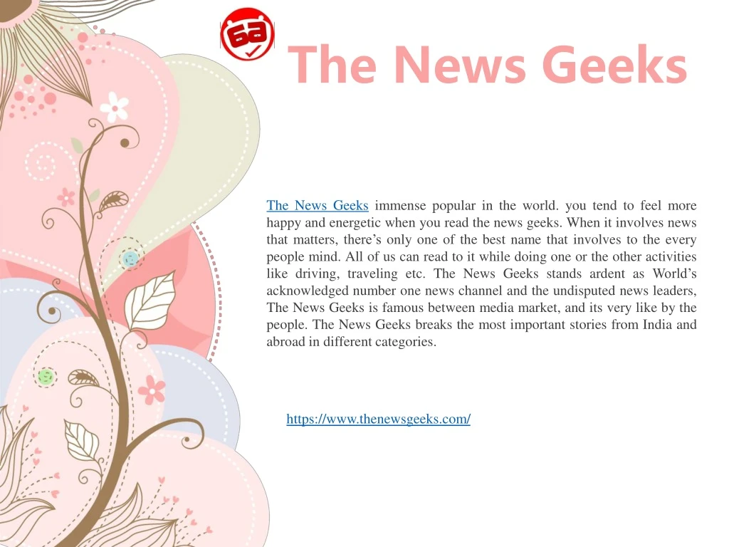 the news geeks