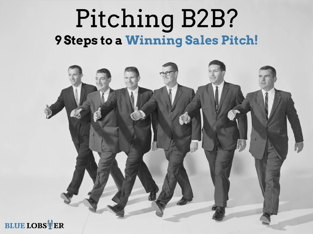 pitching b2b 9 steps to a winning sales pitch
