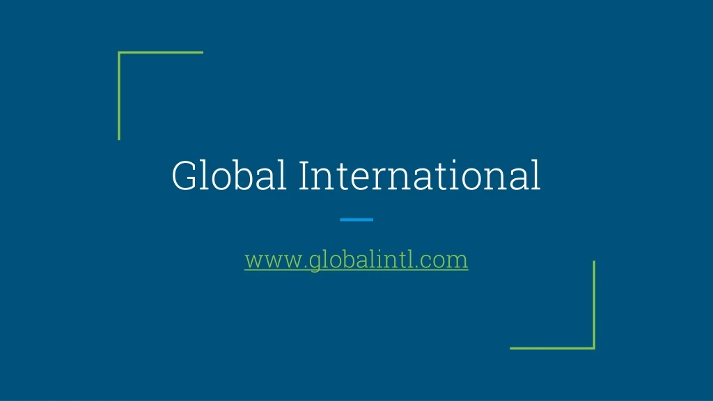 global international