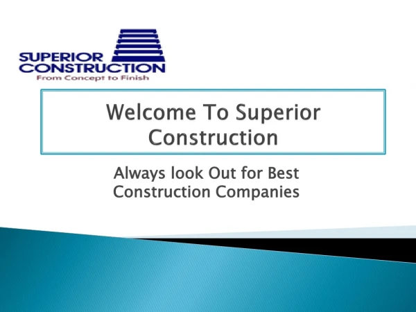 Construction Management Services | construction companies california