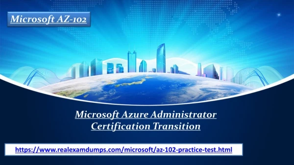 2019 Microsoft AZ-102 Dumps | AZ-102 dumps