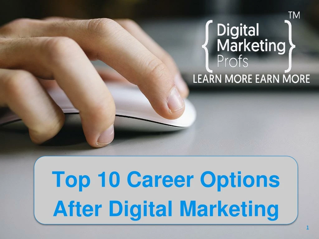 top 10 career options after digital marketing