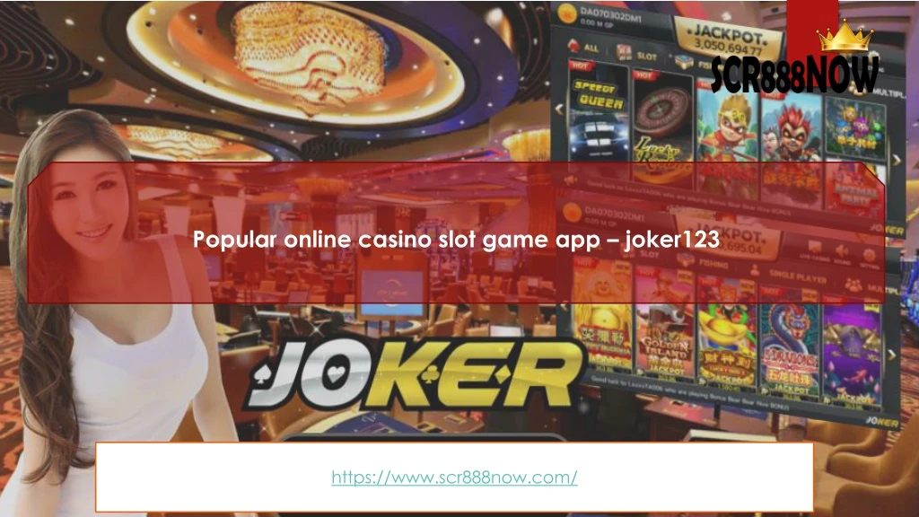 popular online casino slot game app joker123