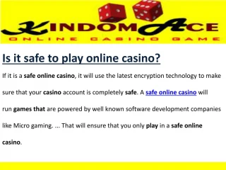 Best Online Casino Games UK | Casino KingdomAce
