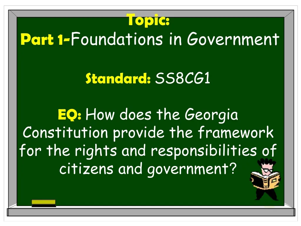 topic part 1 foundations in government standard