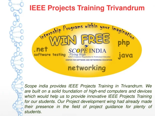 IEEE Projects Training Trivandrum