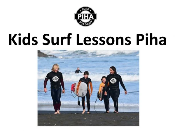 Kids Surf Lessons Piha