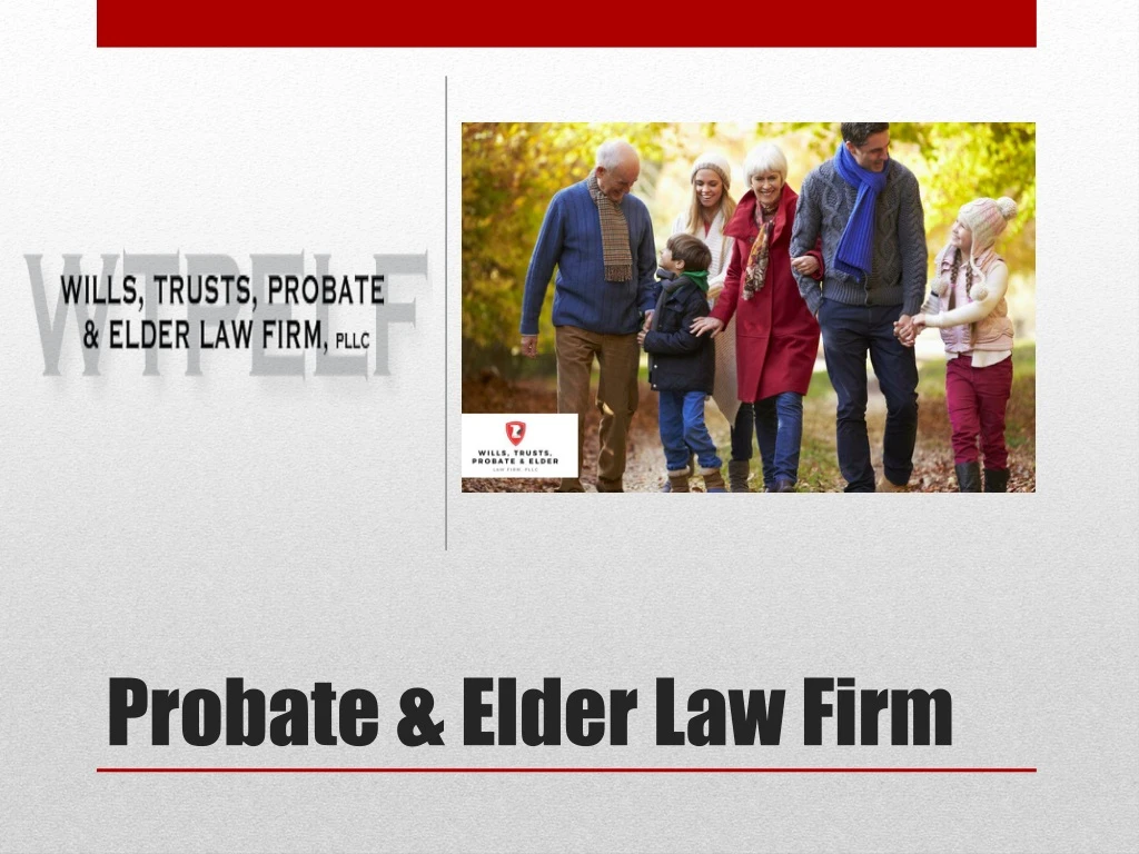 probate elder law firm