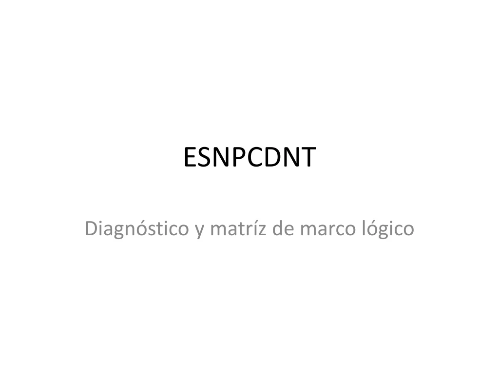 esnpcdnt