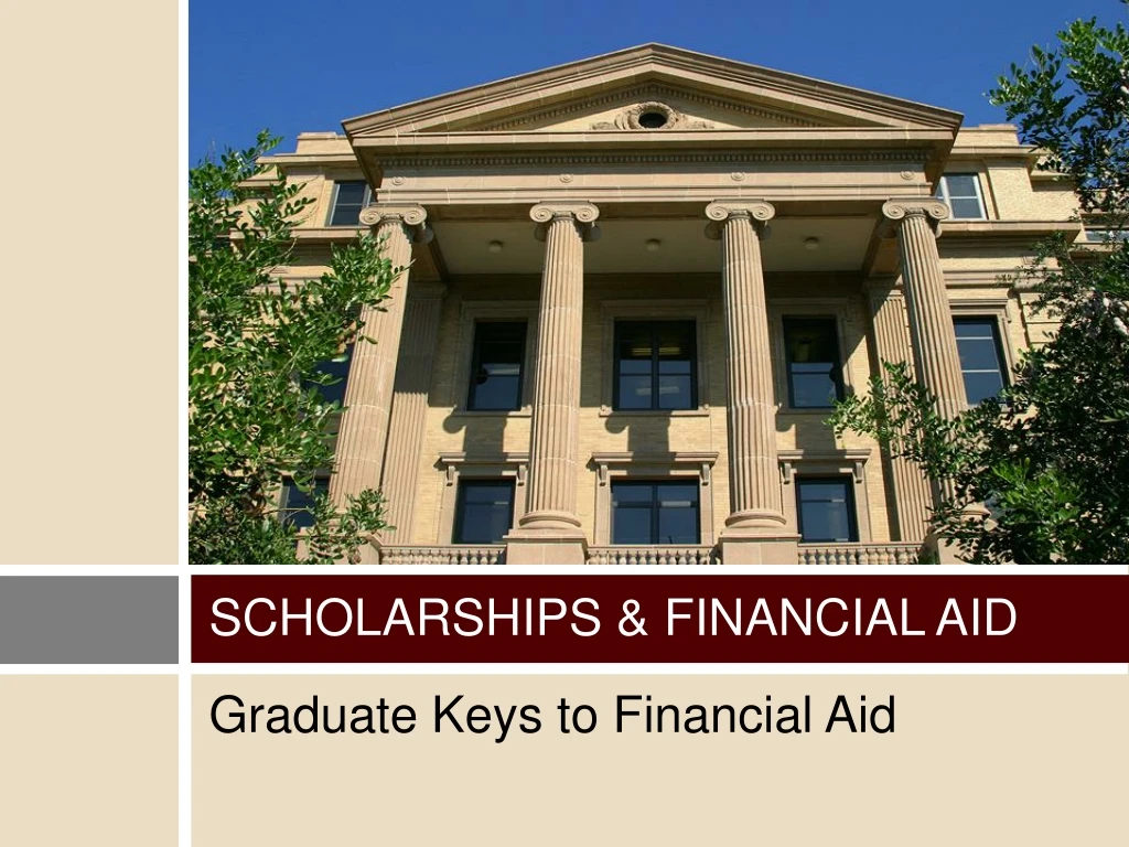 scholarships financial aid