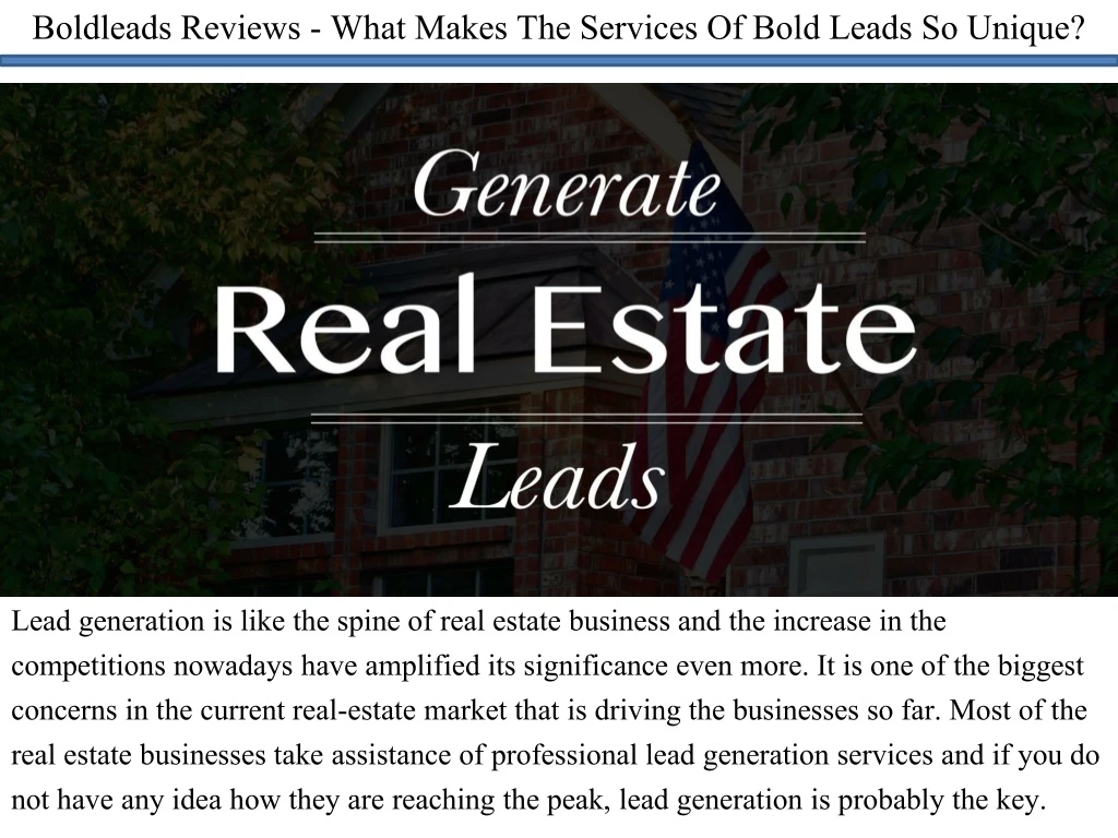 boldleads reviews what makes the services of bold