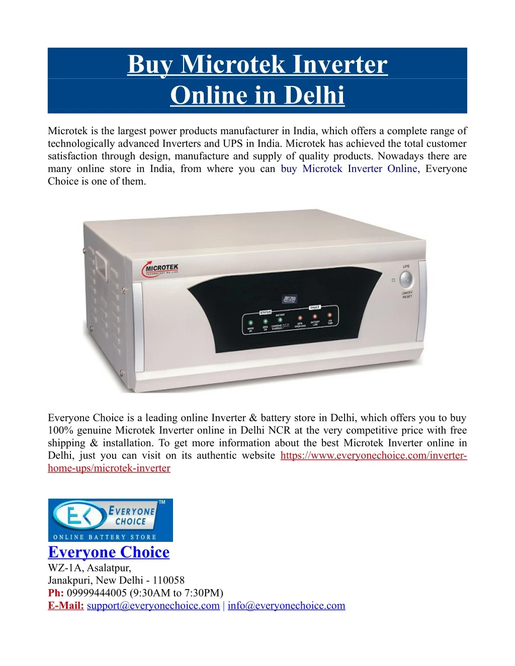 buy microtek inverter online in delhi